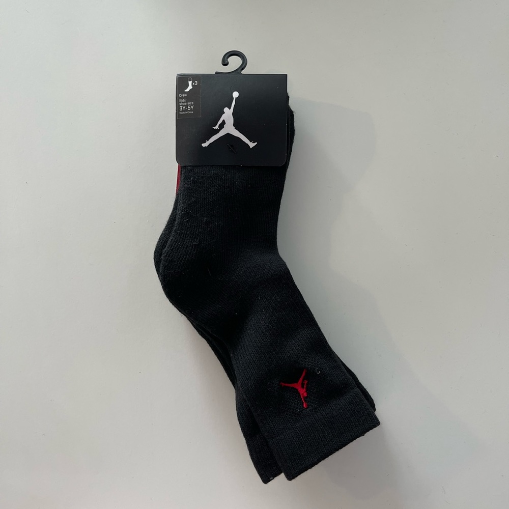 Air Jordan Crew Socks 3 Pair